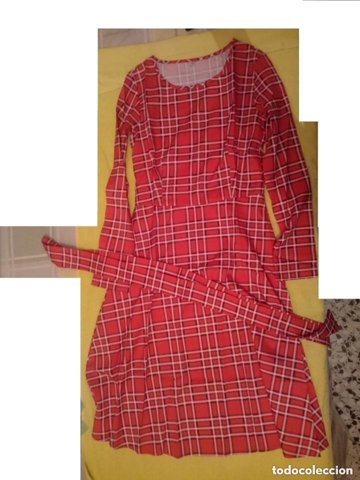 Otros: VESTIDO CON DISE&Ntilde;O ESCOCES - TALLA M