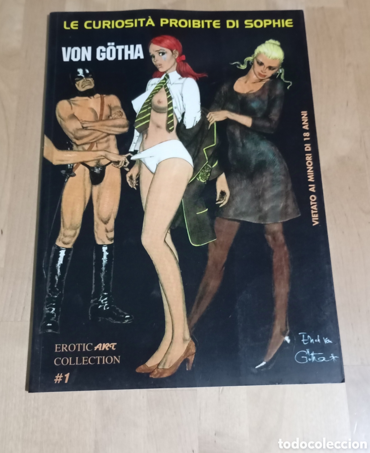 Others for Adults: Le Curiosit&agrave; Proibite di Sophie. Erik Von G&ouml;tha. C&oacute;mic erotic art Collection 1 para adultos # porno