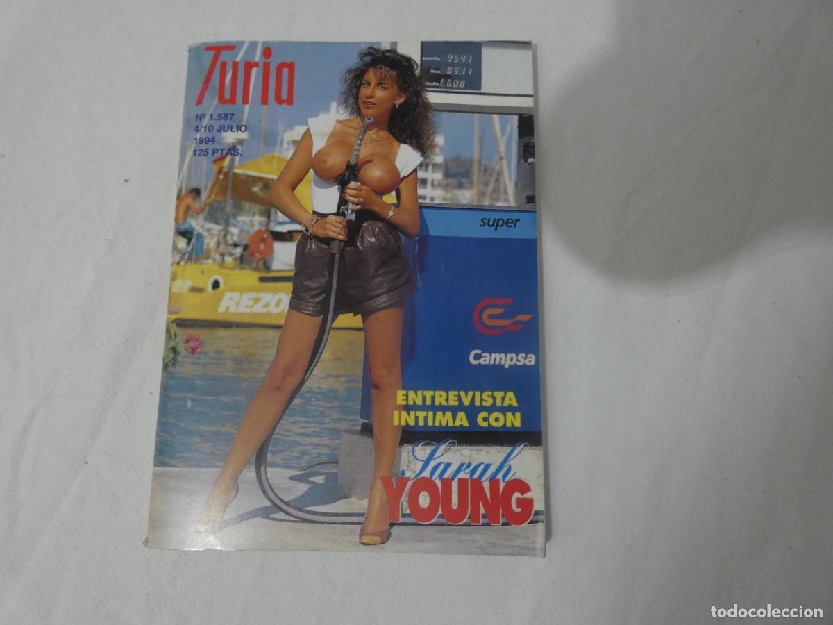 Autres: CARTELERA TURIA SARAH YOUNG N&ordm; 1587 (1994) sexo porno