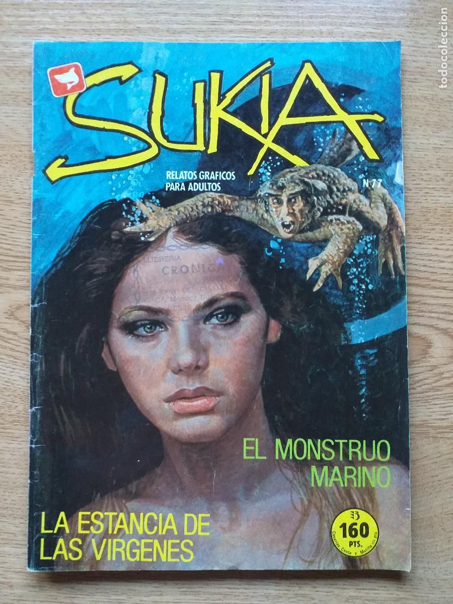 Autres: SUKIA - N&ordm; 77 EL MONSTRUO MARINO - EROTICO, PORNOGRAFICO - 1990 ZINCO