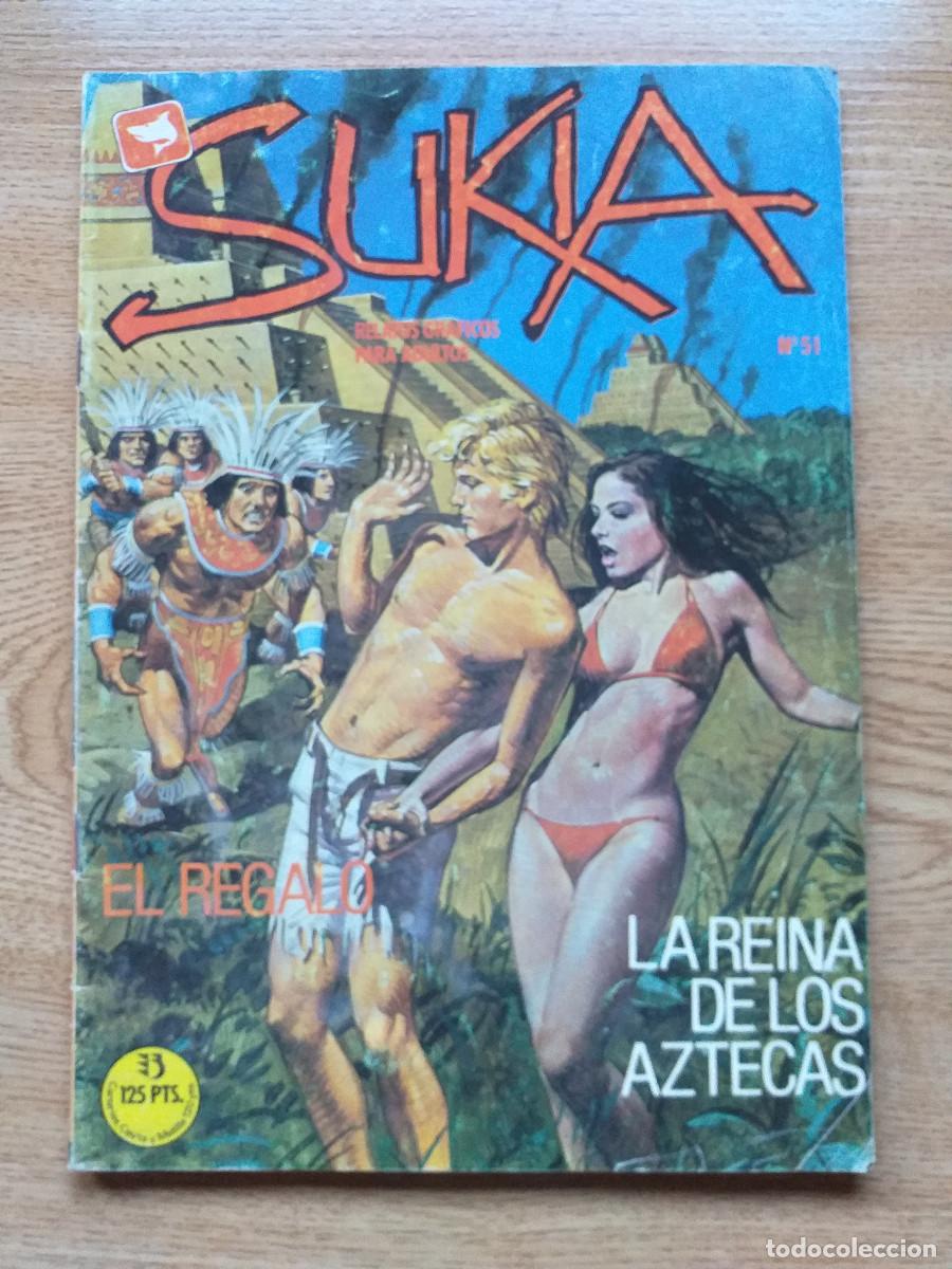Autres: SUKIA - N&ordm; 51 - EL REGALO / LA REINA DE LOS AZTECAS - EROTICO, PORNOGRAFICO - 1988 ZINCO
