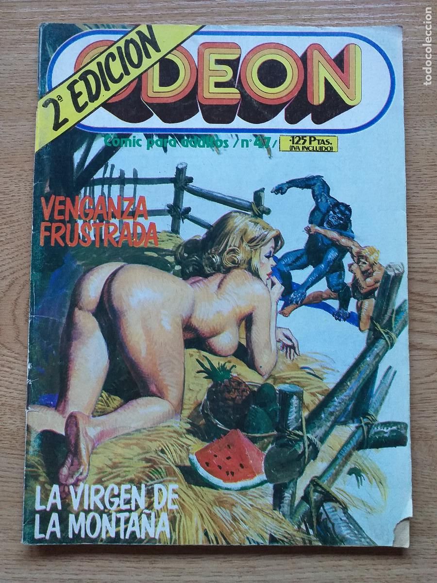 Autres: ODEON - N&ordm; 47 - VENGANZA FRUSTRADA / LA VIRGEN DE LA MONTA&Ntilde;A - EROTICO, PORNOGRAFICO - 1988 ZINCO