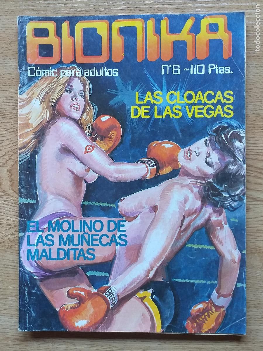 Autres: BIONIKA - N&ordm; 6 - LAS CLOACAS DE LAS VEGAS - EROTICO, PORNOGRAFICO - 1988 ZINCO