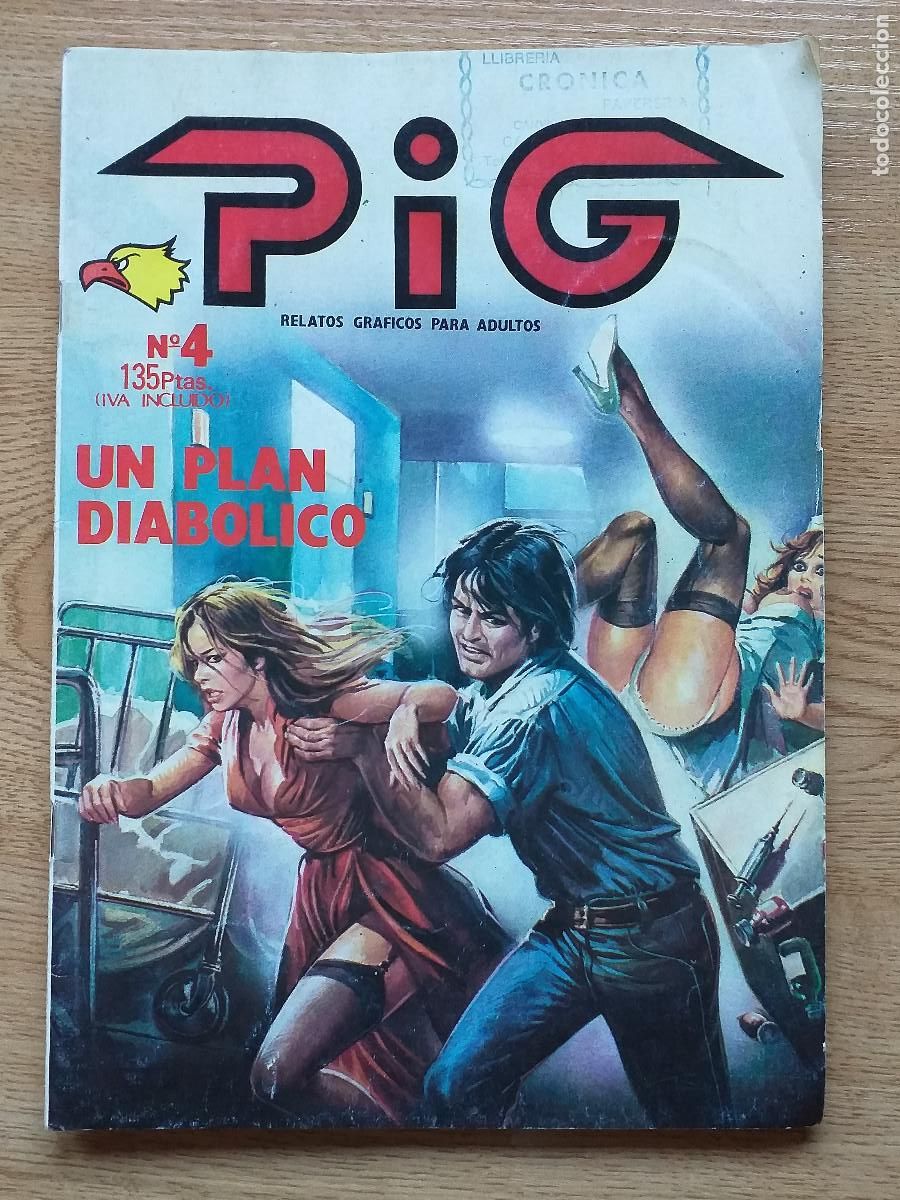 Otros: PIG - N&ordm; 4 - UN PLAN DIABOLICO - EROTICO, PORNOGRAFICO - 1987 ASTRI