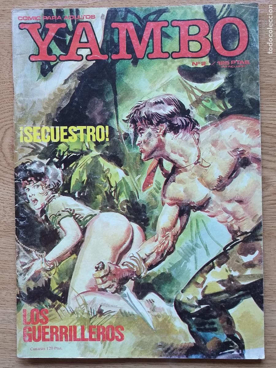 Autres: YAMBO - N&ordm; 2 - &iexcl;SECUESTRO! / LOS GUERRILLEROS - EROTICO, PORNOGRAFICO - 1985 ZINCO
