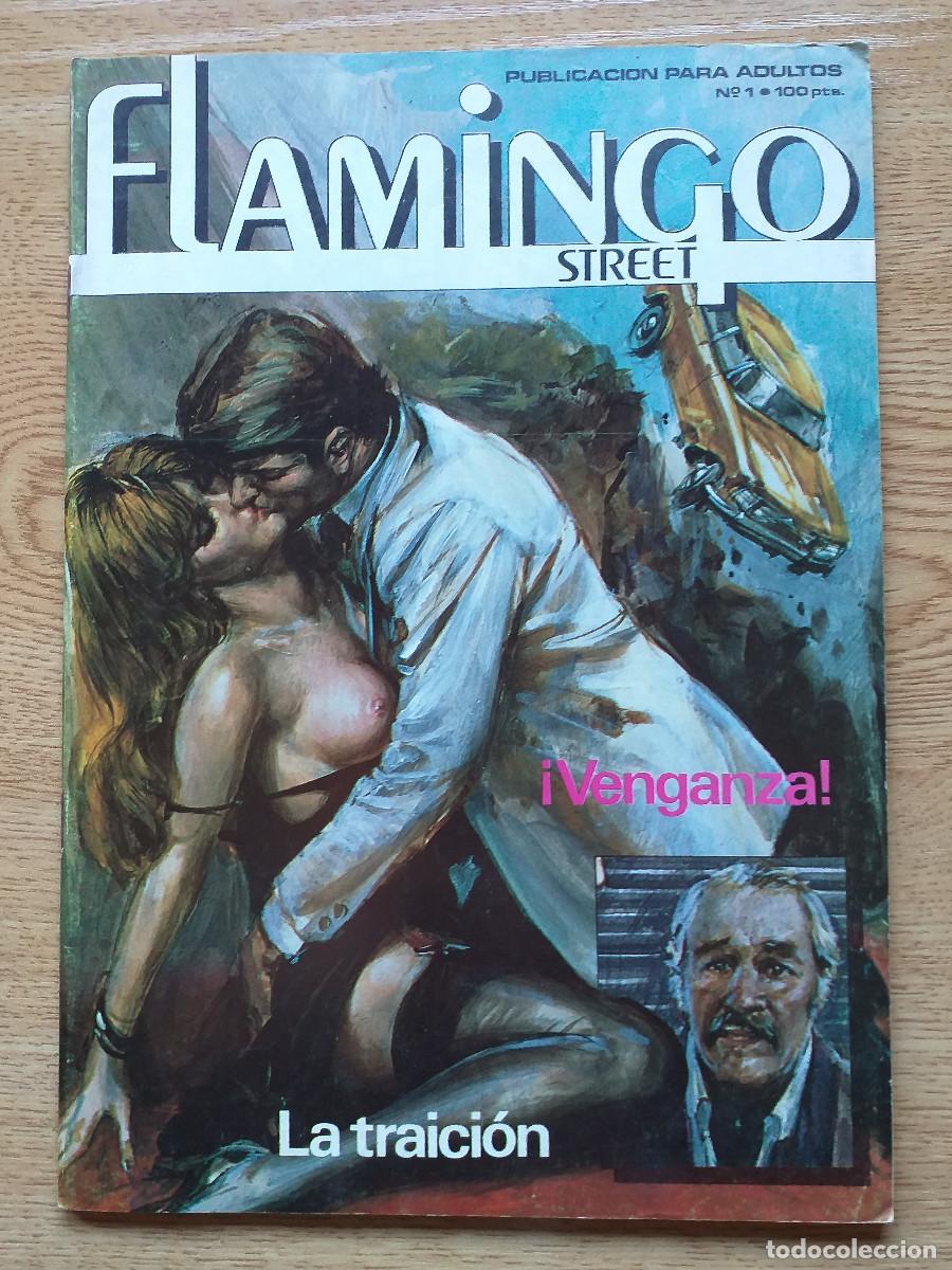 Autres: FLAMINGO STREET - N&ordm; 1 -VENGANZA / LA TRAICI&Oacute;N - EROTICO, PORNOGRAFICO - 1984 ZINCO