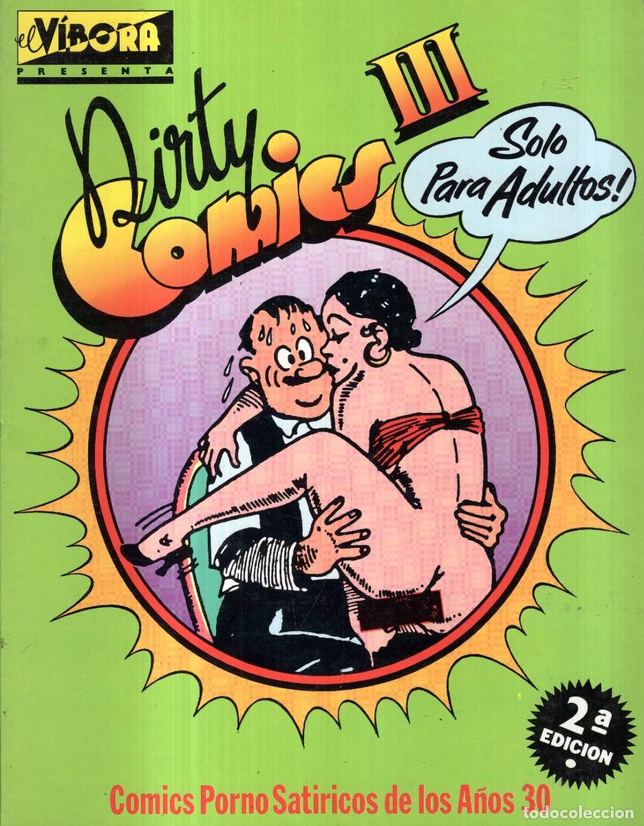 Others for Adults: DIRTY COMICS III (3) COMICS PORNO SATIRICOS DE LOS A&Ntilde;OS 30 - LA CUPULA - MUY BUEN ESTADO