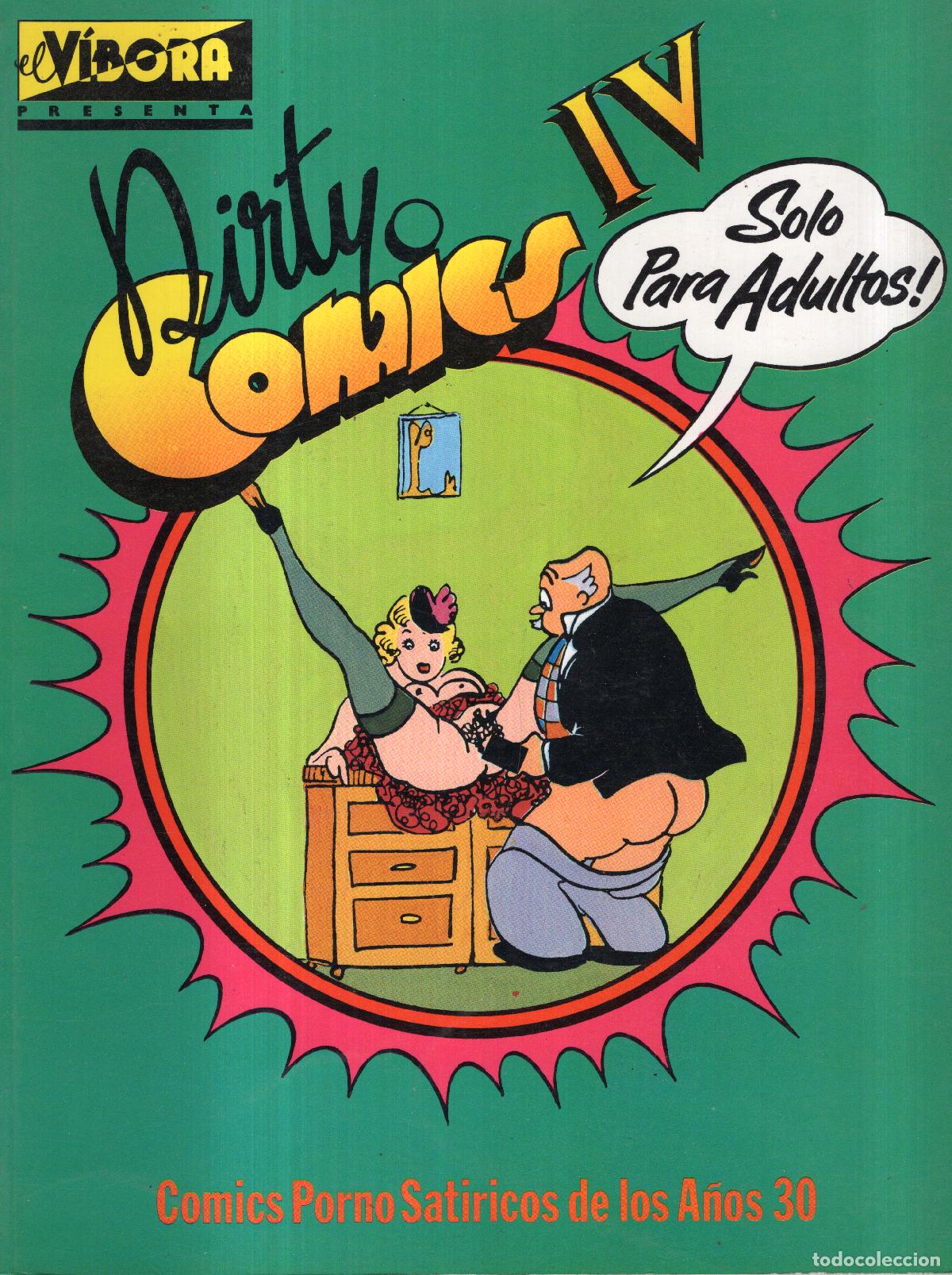 Others for Adults: DIRTY COMICS IV (4) COMICS PORNO SATIRICOS DE LOS A&Ntilde;OS 30 - LA CUPULA - MUY BUEN ESTADO