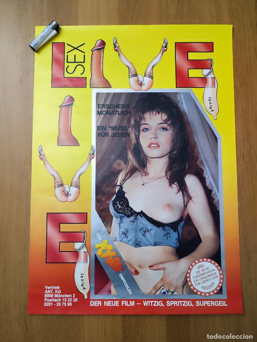 Others for Adults: SEX LIVE Privat ~ Poster er&oacute;tico 60 x 42 cm. ~ Der Neue Film ~Witzig Spritzig Supergeil