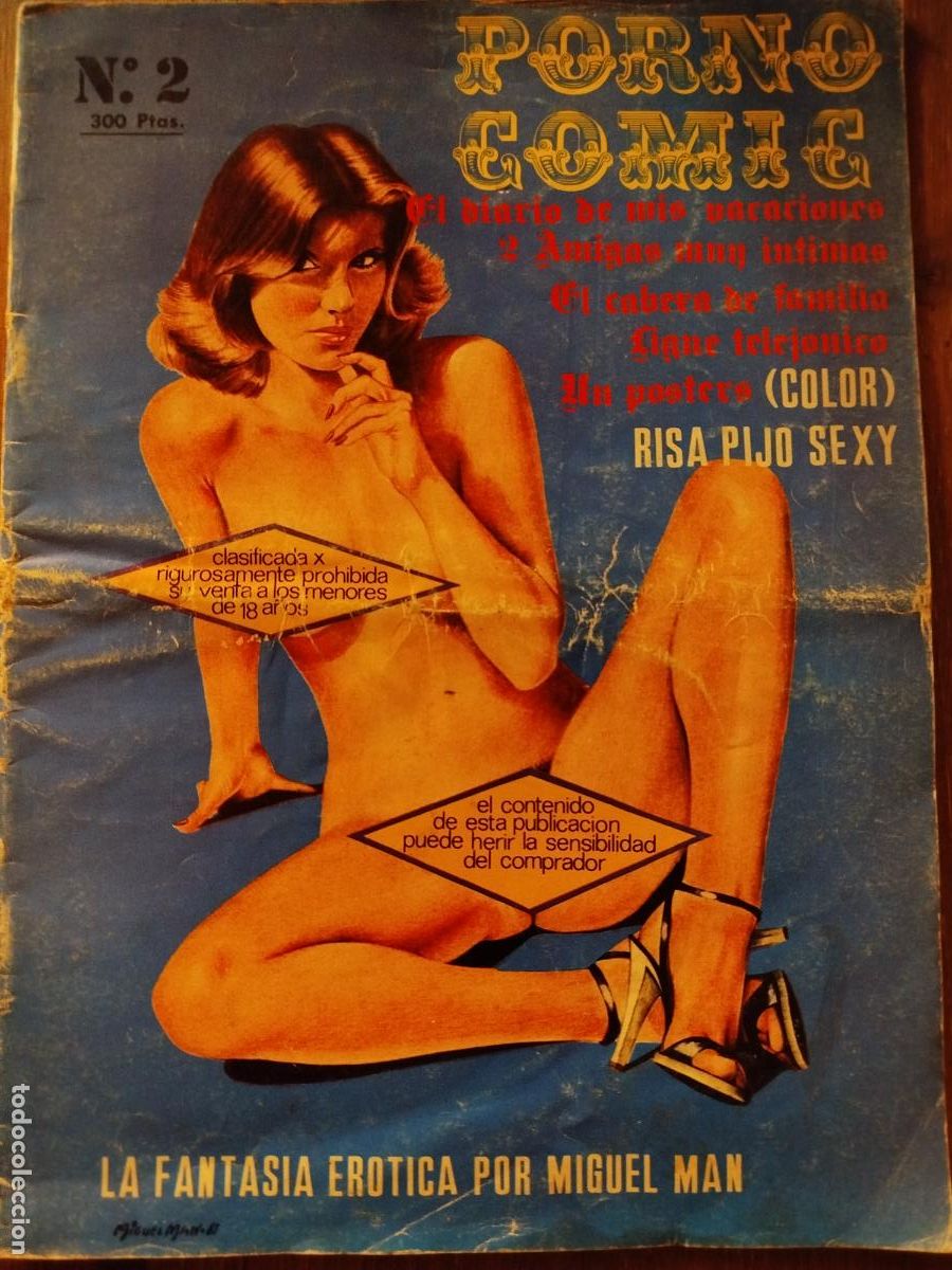 Autres: PORNO COMIC N&ordm; 2 1981. MIGUEL MAN. SOLO ADULTOS