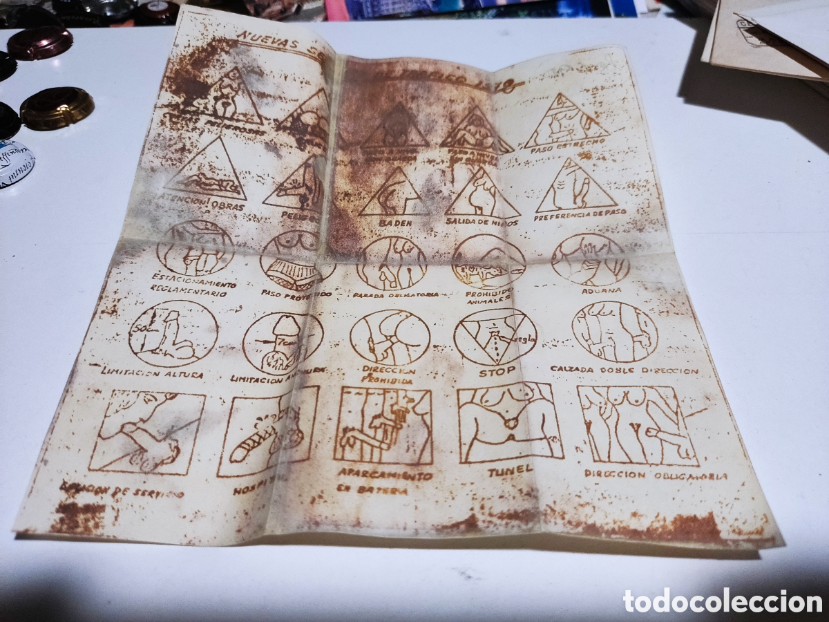 Others for Adults: Papel nuevas se&ntilde;ales de tr&aacute;fico dibujo er&oacute;tico