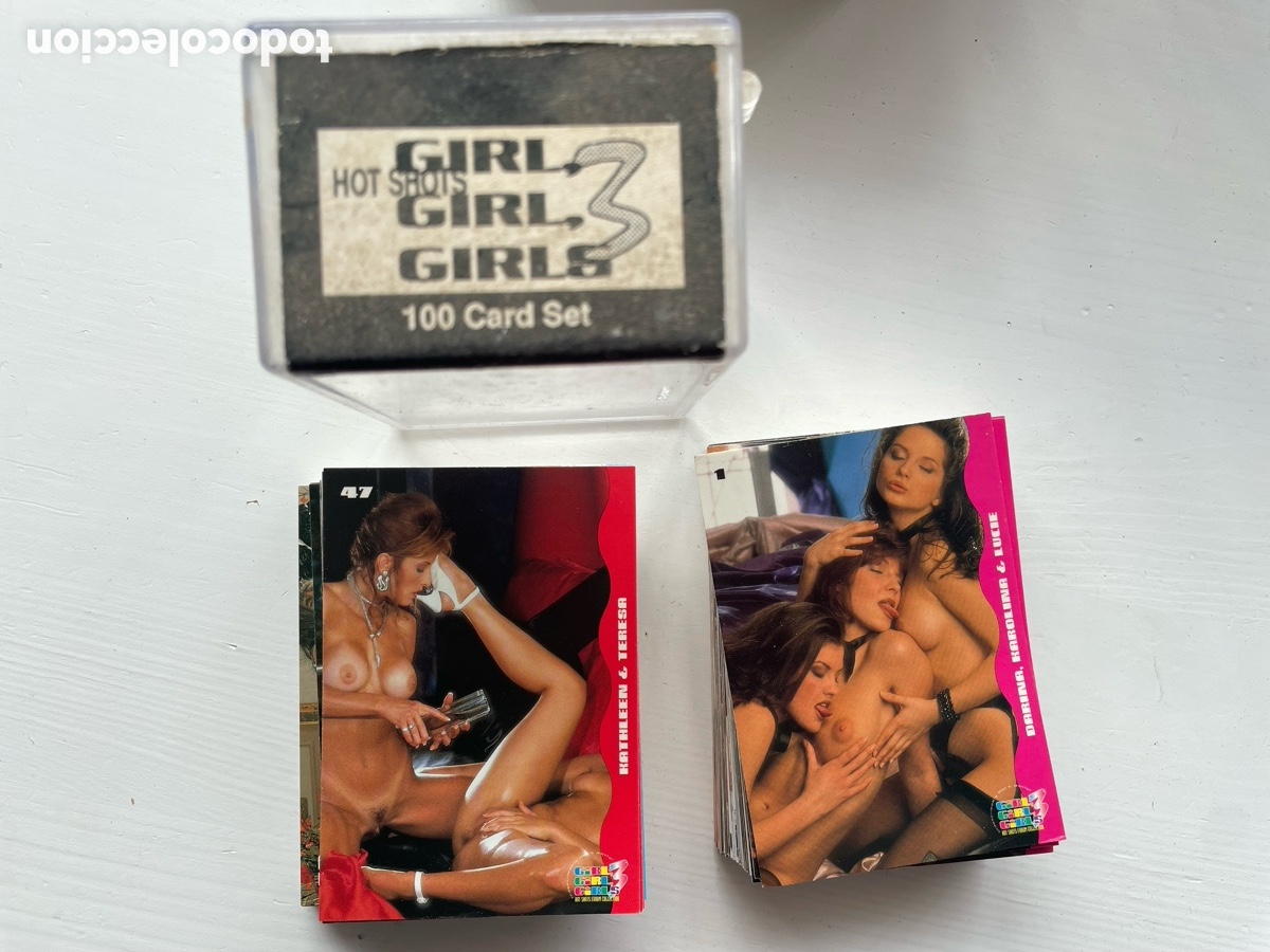 Others for Adults: CROMOS HUSTLER Y HOT SHOTS GIRLS COLLECTOR SET