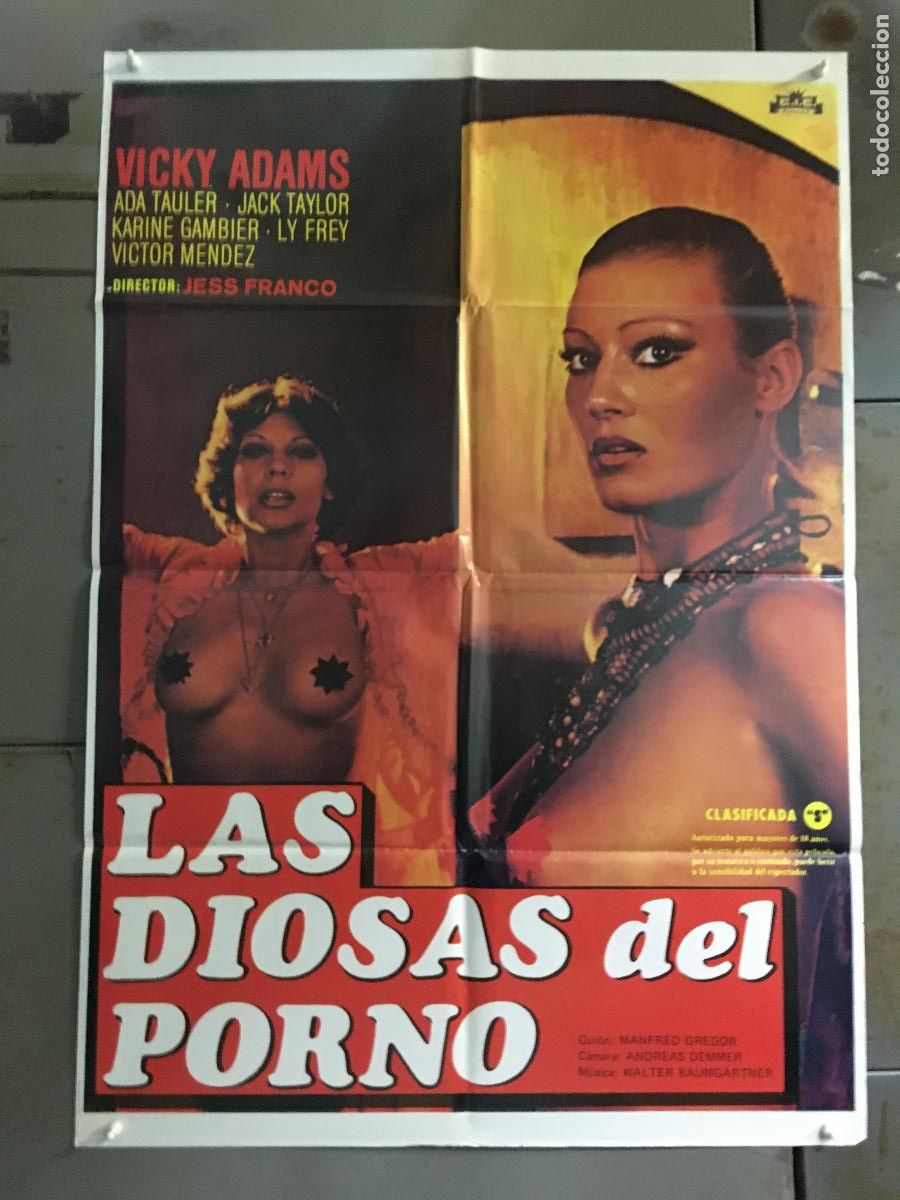 Others for Adults: ADR21 LAS DIOSAS DEL PORNO JESUS FRANCO SEXPLOITATION POSTER ORIGINAL 70X100 ESTRENO