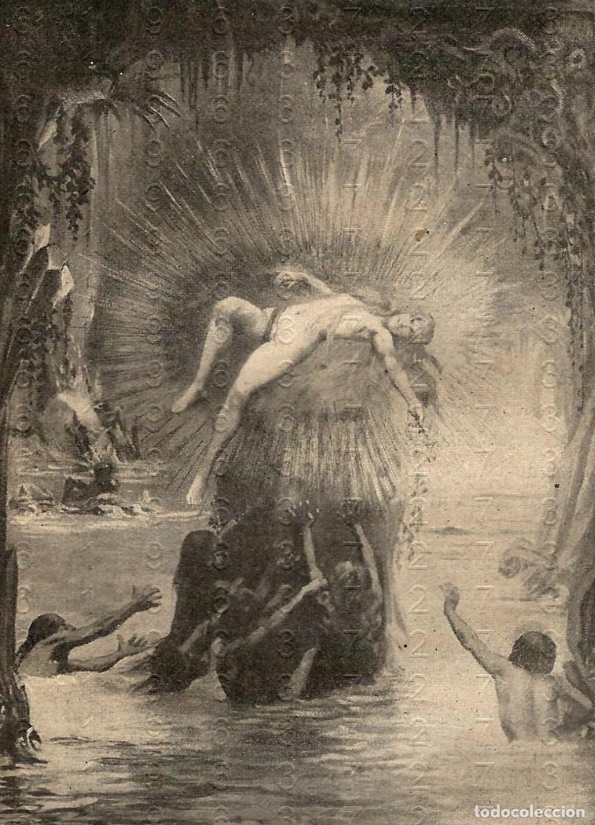 Others for Adults: EROTICA ILUSTRACION ANTIGUA LA GROTTE DE L' AUTEL LOUIS CHALON 20X13 B20