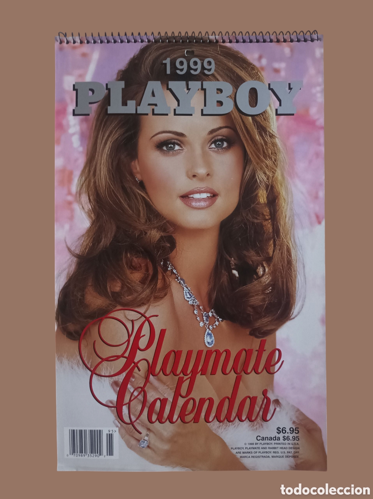 Otros: Antiguo Calendario PLAYBOY a&ntilde;o 1999 de pared. PLAYMATE calendar. Original y completo.
