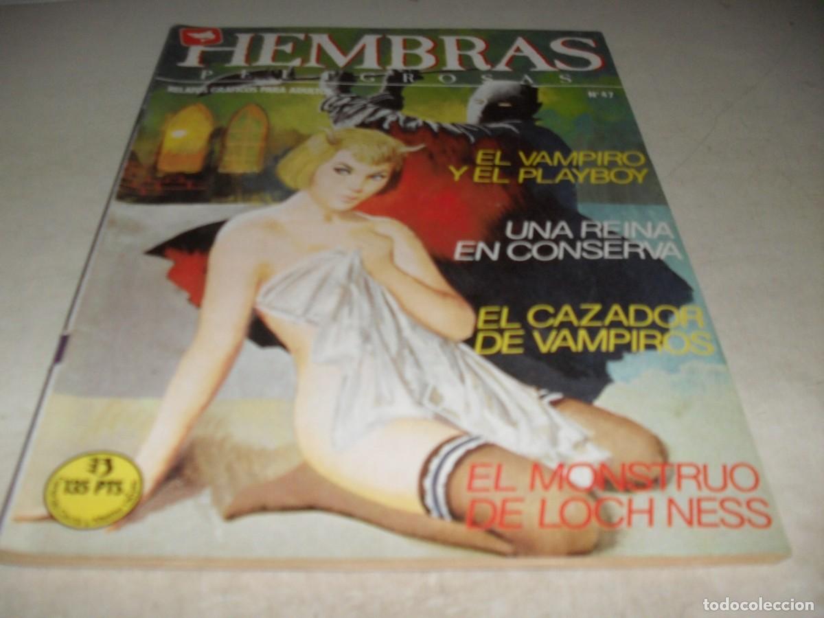 Others for Adults: HEMBRAS PELIGROSAS N&ordm; 47 EL VAMPIRO Y EL PLAYBOY,(DE 101).ZINCO,1984