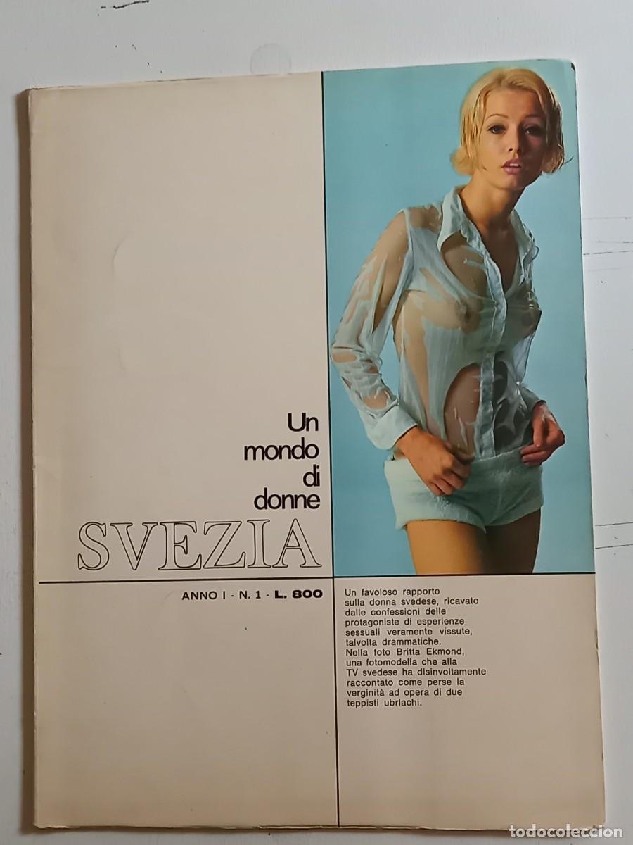 Otros: UN MONDO DI DONNE ANNO I N. I &rdquo; SVEZIA &rdquo; 1969 PAGG. 32 cm 26,5X35