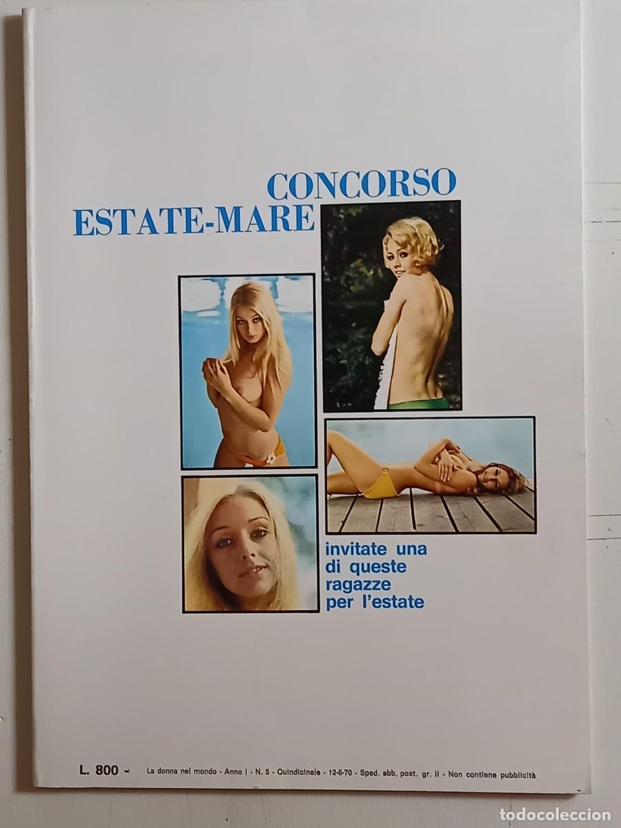 Autres: LA DONNA NEL MONDO &rdquo; CONCORSO ESTATE-MARE &rdquo;ANNO I N. 5 1970 cm. 24,5X34 PAGG.28