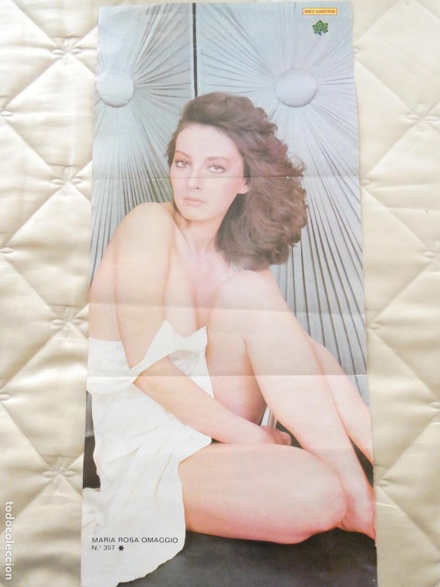 Others for Adults: POSTER ACTRIZ ARTISTA CANTANTE. DIEZ MINUTOS. MARIA ROSA OMAGGIO A&Ntilde;OS 70. 60X28CM SEXY EROTICA. 1029