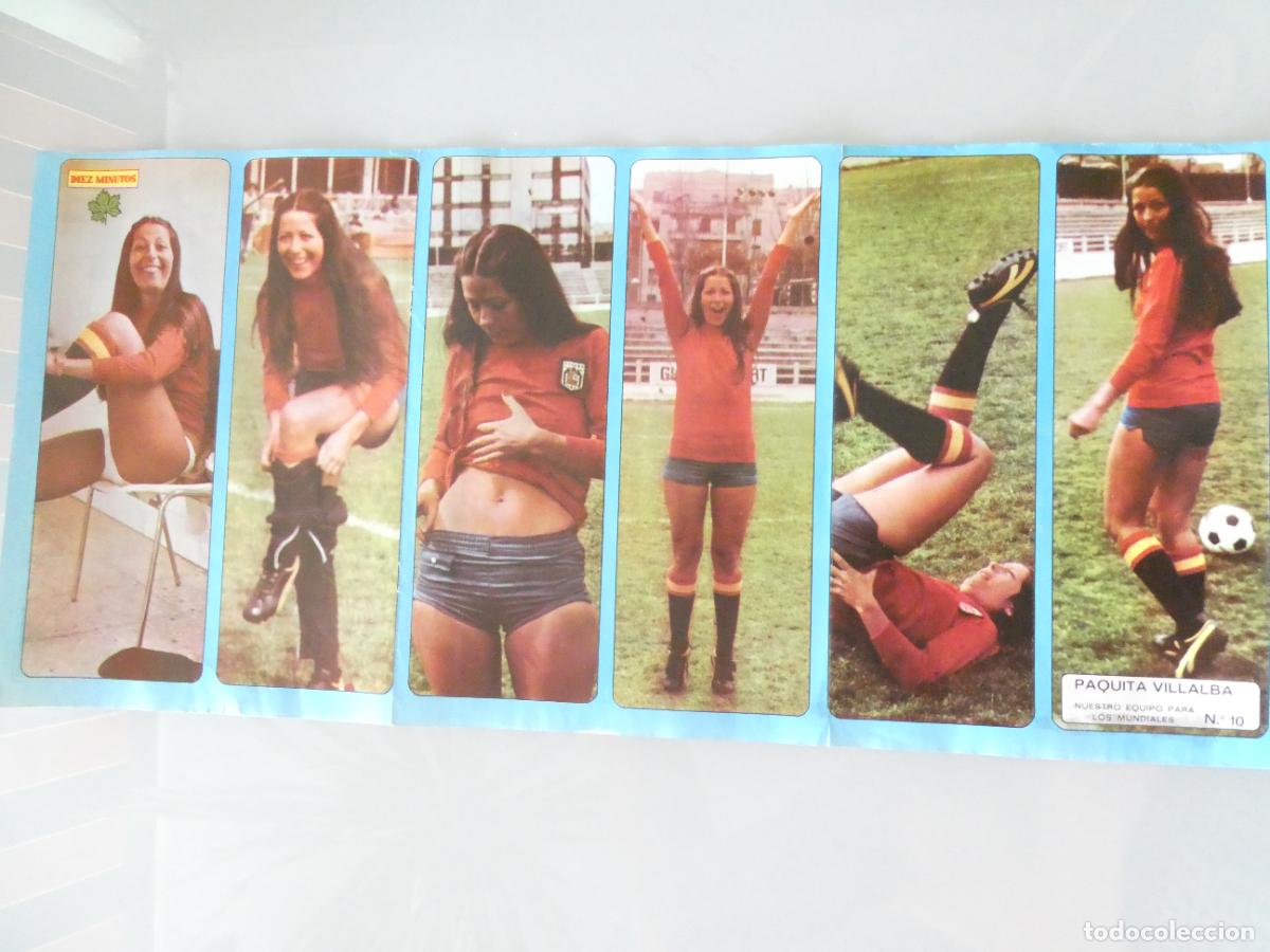 Autres: POSTER ACTRIZ ARTISTA CANTANTE. DIEZ MINUTOS. PAQUITA VILLALBA. A&Ntilde;OS 70. 60X28CM SEXY EROTICA. 1051