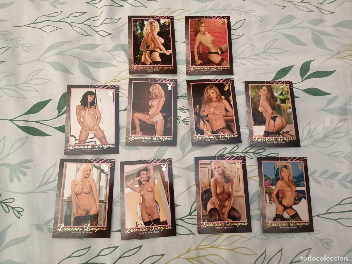 Others for Adults: Playboy Luscious Lingerie Chase Card Set September Carrino Venus Damikka Stephanie Martin Vixens