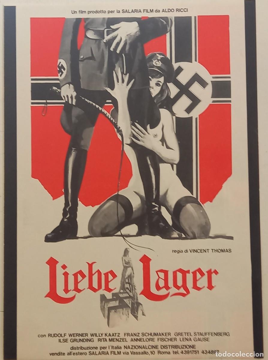 Others for Adults: LIEBE LAGER RARISSIMA BROCHURE DEL FILM DI VINCENT THOMAS DEL 1976 cm.29X20,5 CON DONATELLA DAMIANI