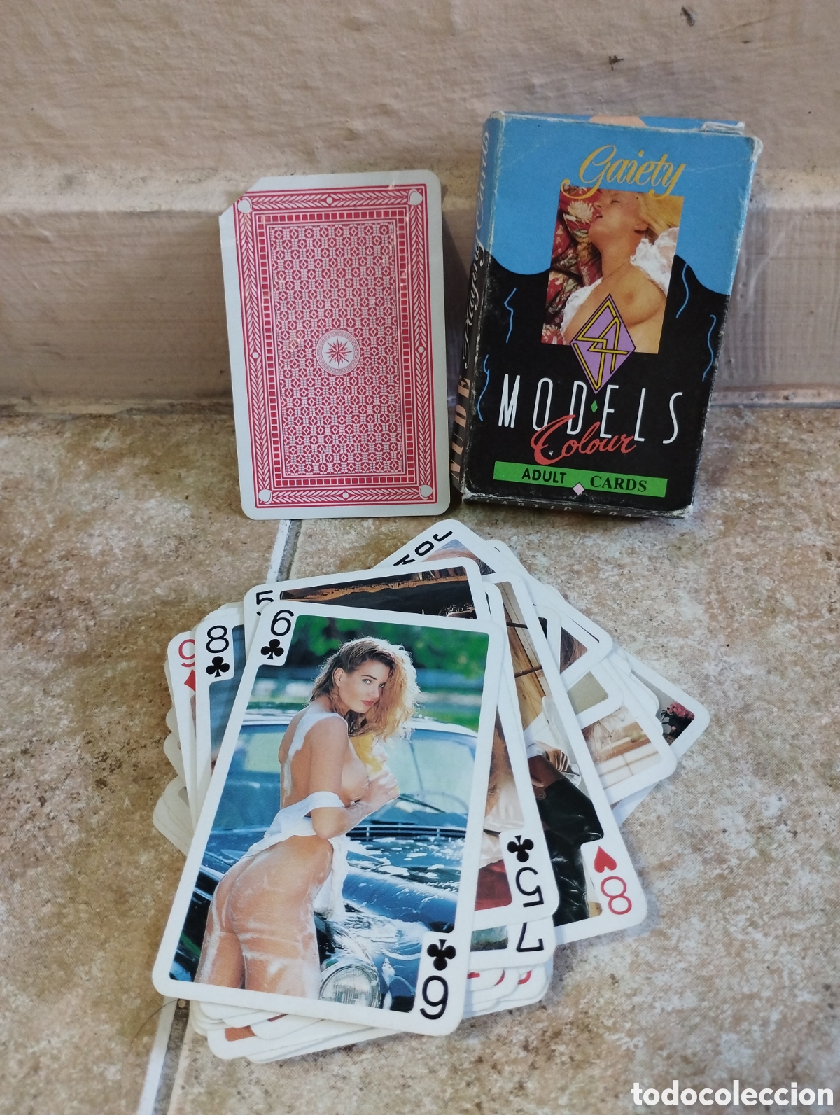 Autres: Baraja poker adultos a&ntilde;os 70