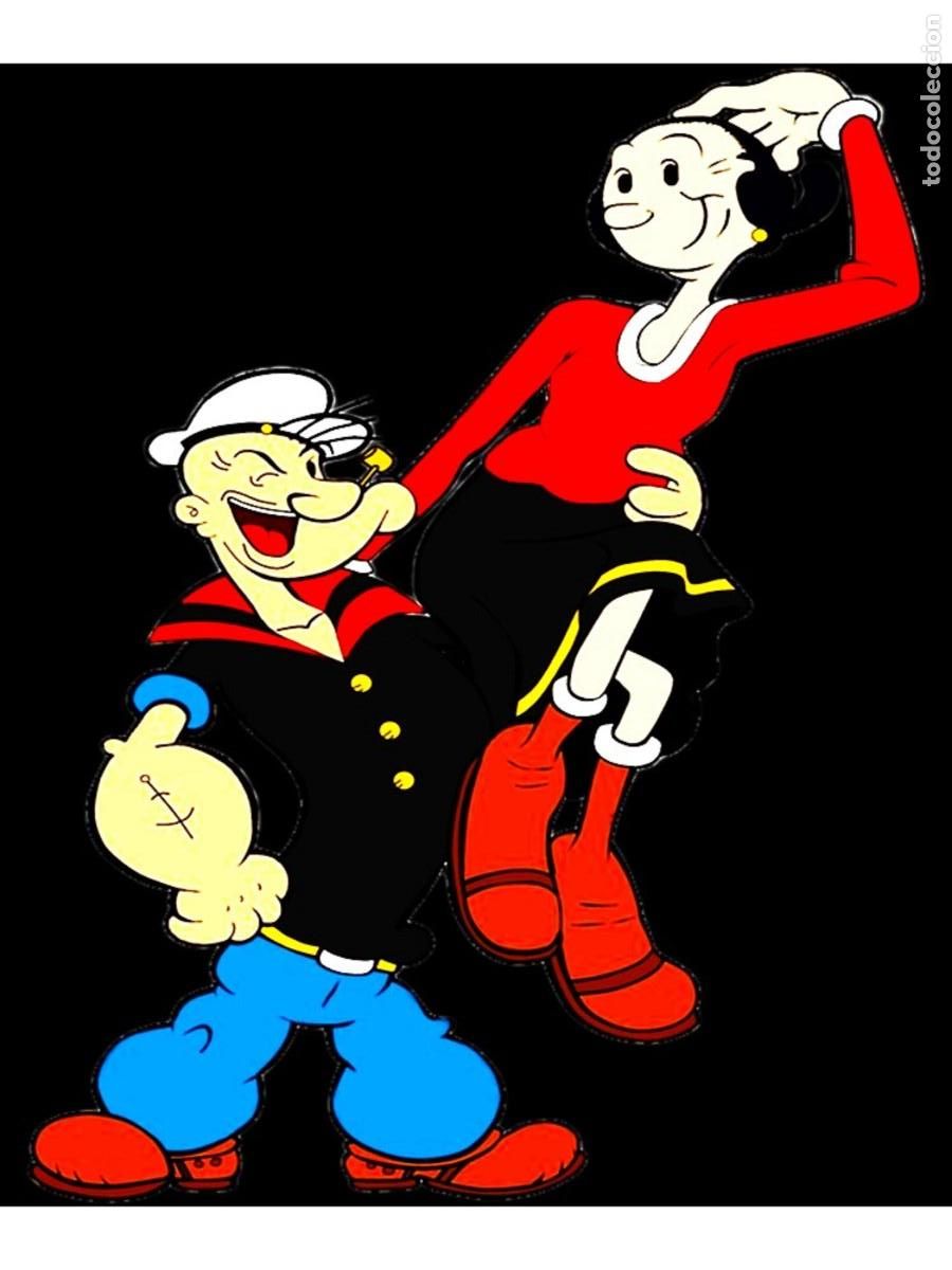 Autres: POPEYE, OLIVIA Y DEMAS PERSONAJES. FOTOGRAFIA-ARTE.