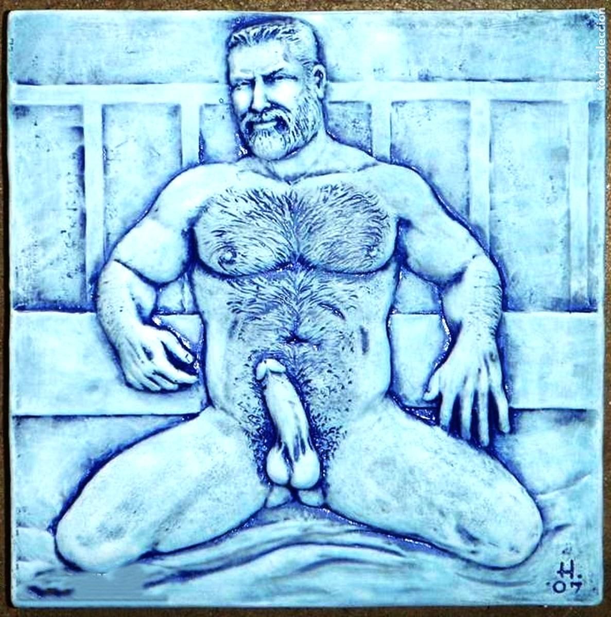 Others for Adults: HOMBRE TALLADO EN CERAMICA. FOTOGRAFIA-ARTE.