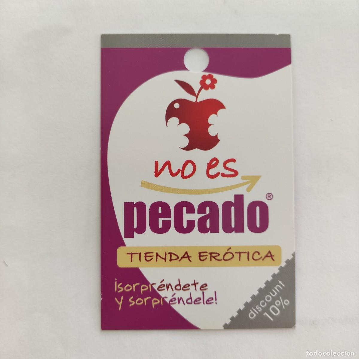 Otros: TARJETA VISITA COMERCIAL - GOGO-CARDS MALAGA 2010 - NO ES PECADO TIENDA EROTICA - SEXO