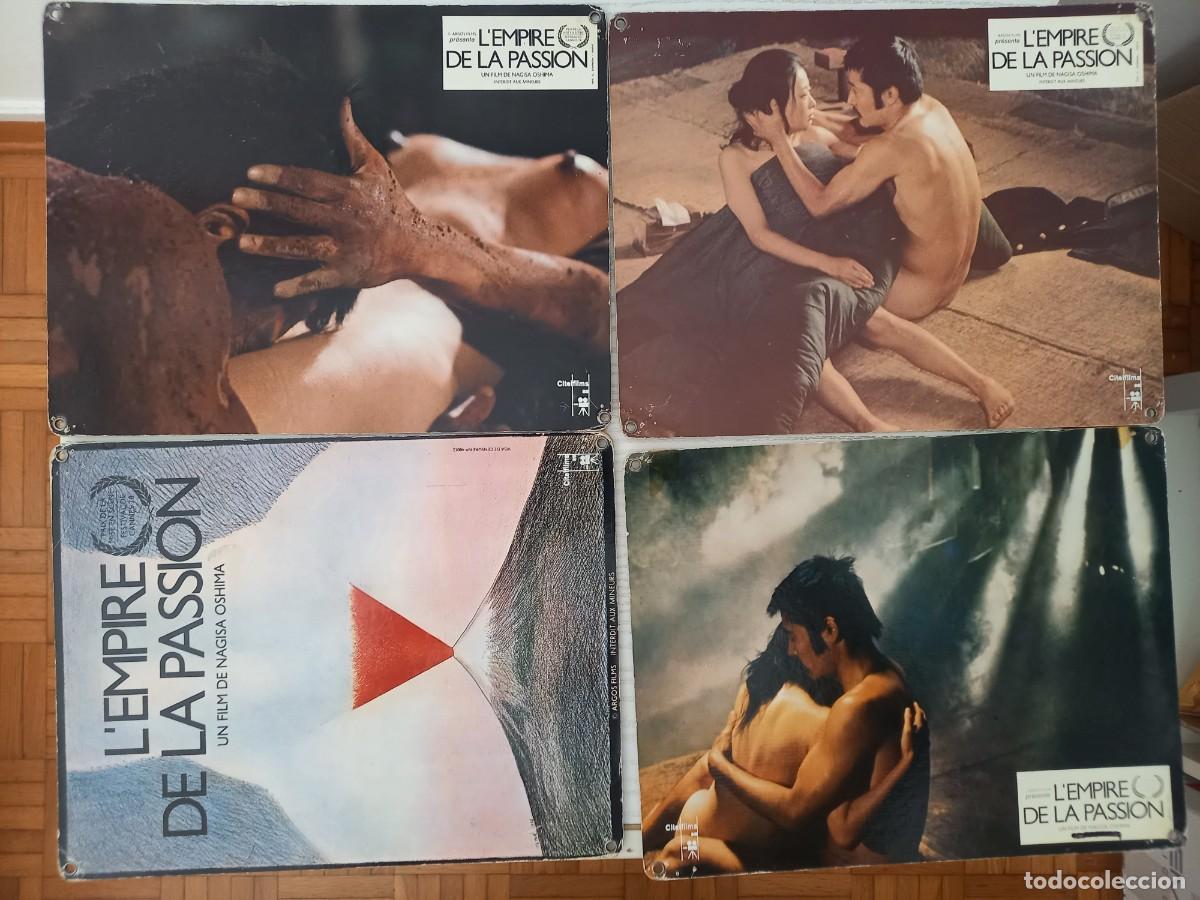 Others for Adults: EMPIRE DE LA PASSION 1978 DI NAGISA OSHIMA 4 FOTOPANEL cm.27X20,5 KAZUKO YOSHIYUKI TATSUYA FUJI