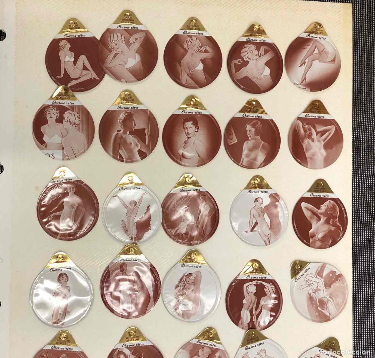 Andere Artikel: LOTE DE 29 CAPSULAS CAFE CHARME RETRO CON ESCENAS EROTICAS. C.1930. MUY RARAS