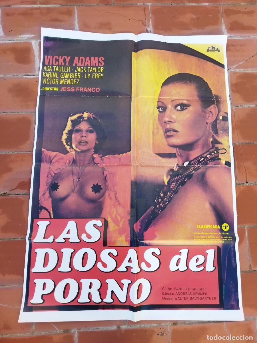 Andere Artikel: cartel de cine 70x 100 aprox movie poster LAS DIOSAS DEL PORNO vicky adams ada tauler jess franco