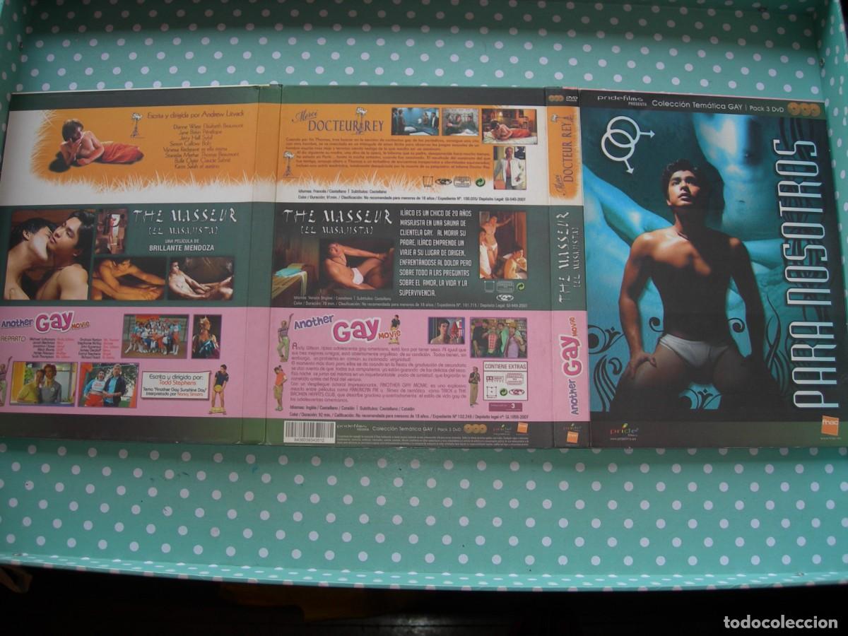 Others for Adults: PARA NOSOTROS / 3 DVD&acute;S / COLECCI&Oacute;N TEMATICA GAY / ADULTOS