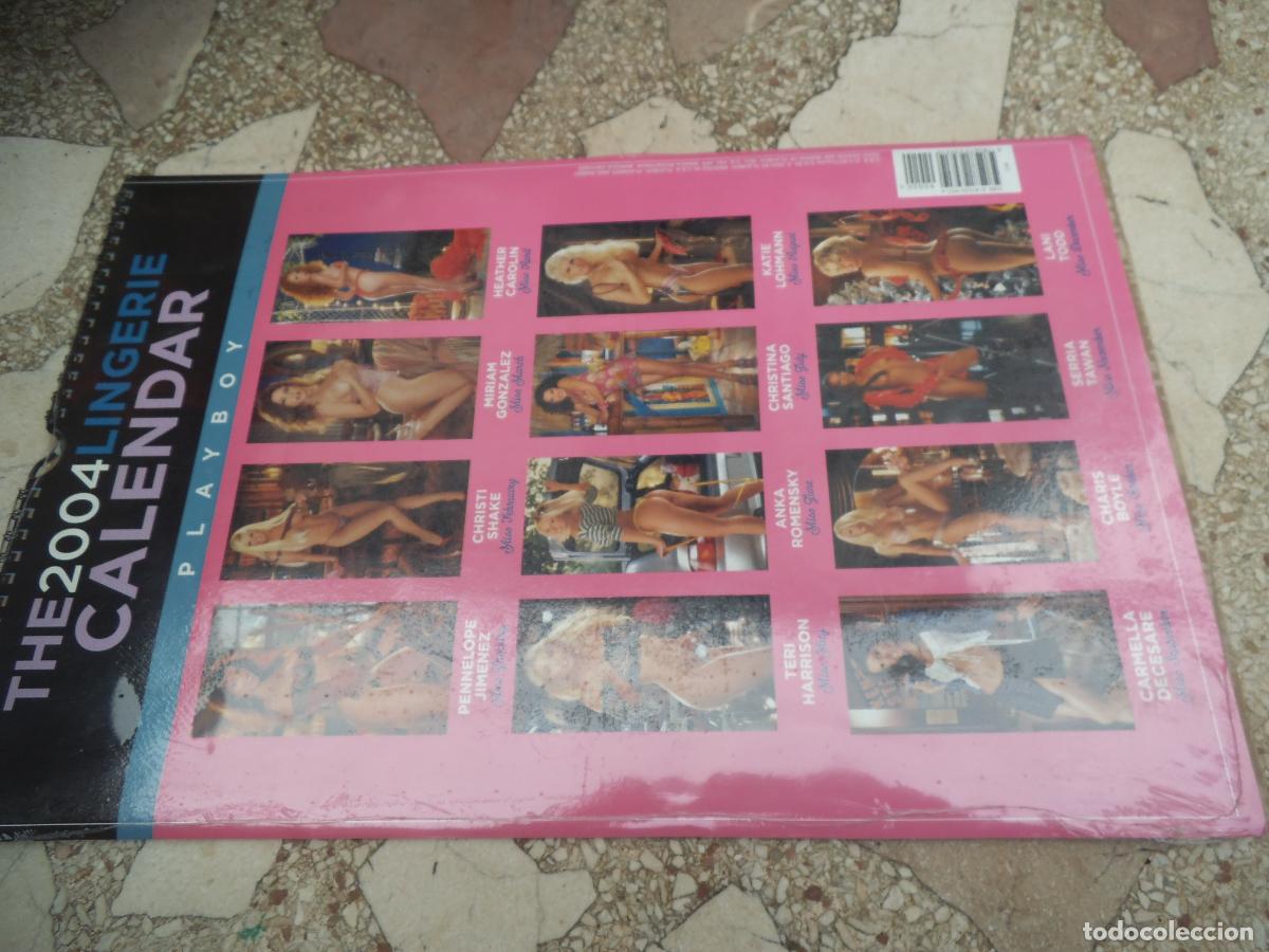 Andere Artikel: Calendario playboy the 2004 lingerie, 28x44, 12 fotos precintado
