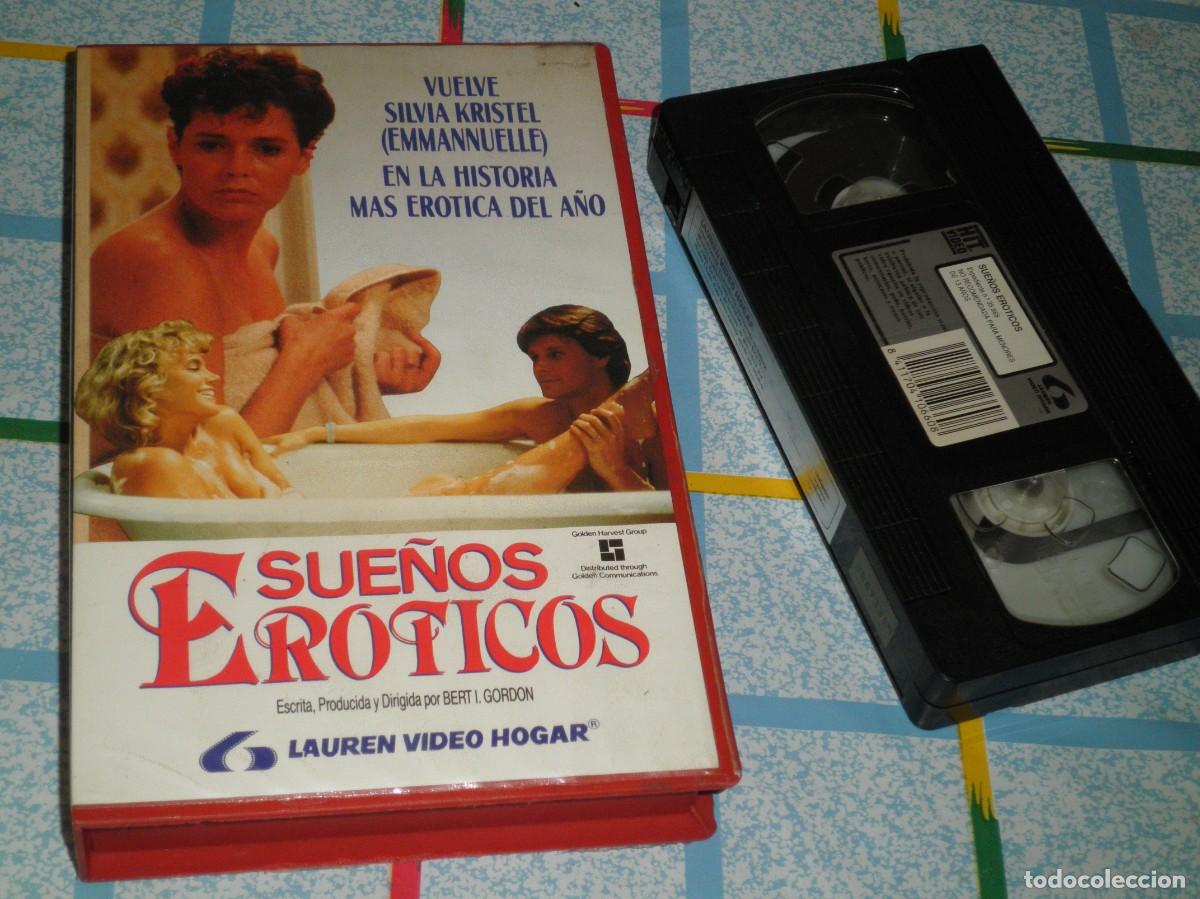 Otros: Sue&ntilde;os er&oacute;ticos. Sylvia Kristel. Pel&iacute;cula en v&iacute;deo VHS