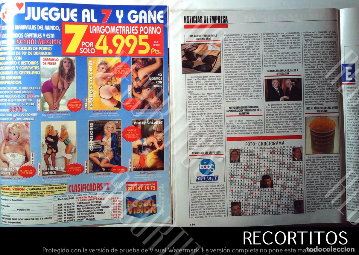 Others for Adults: ANUNCIO PELICULAS XXX PORNO AVIDESA HELADOS RAY BAN BAAS FIAT