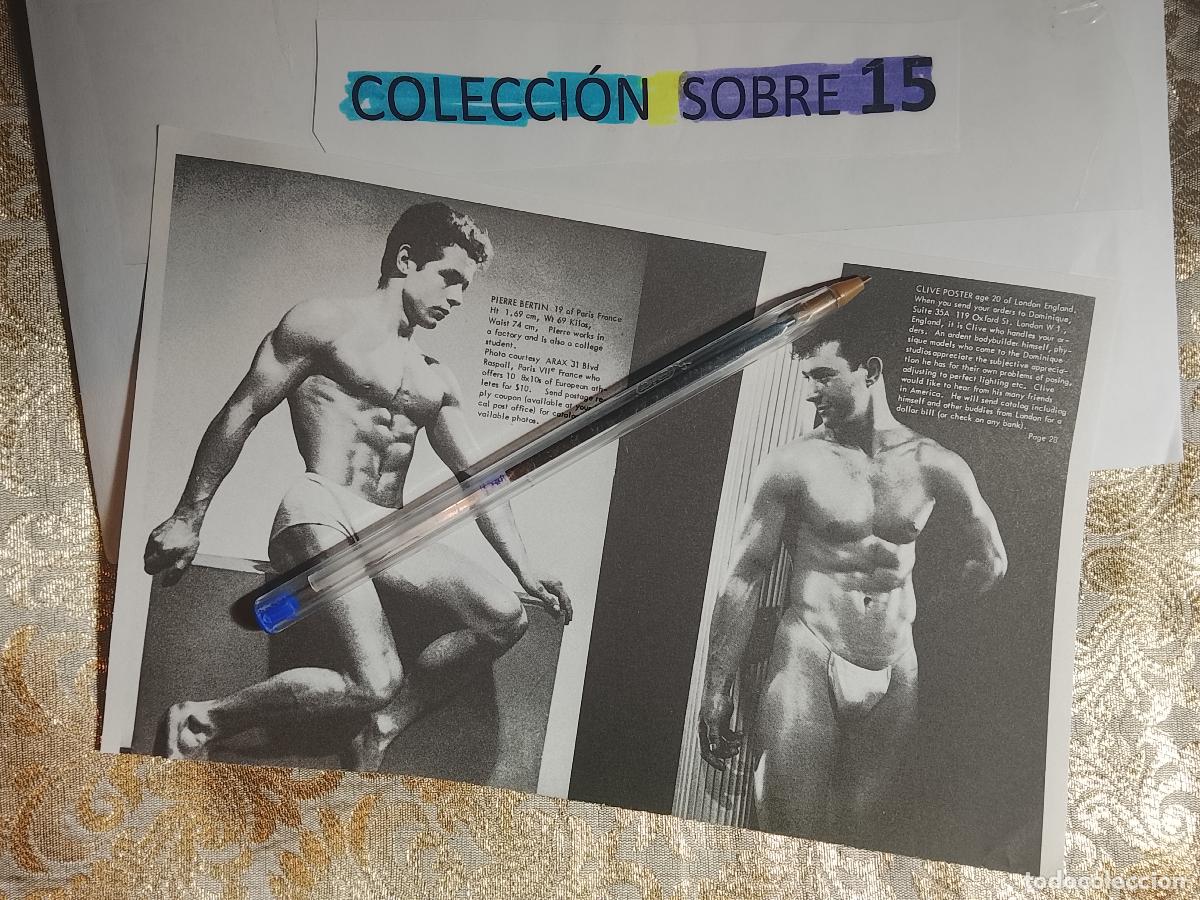 Autres: hoja tematica gay artistica fotografica o comic hombre erotico desnudos culturismo homo sexo EROTICA