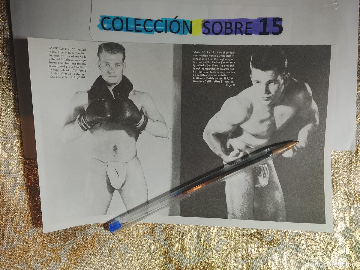 Autres: hoja tematica gay artistica fotografica o comic hombre erotico desnudos culturismo homo sexo EROTICA