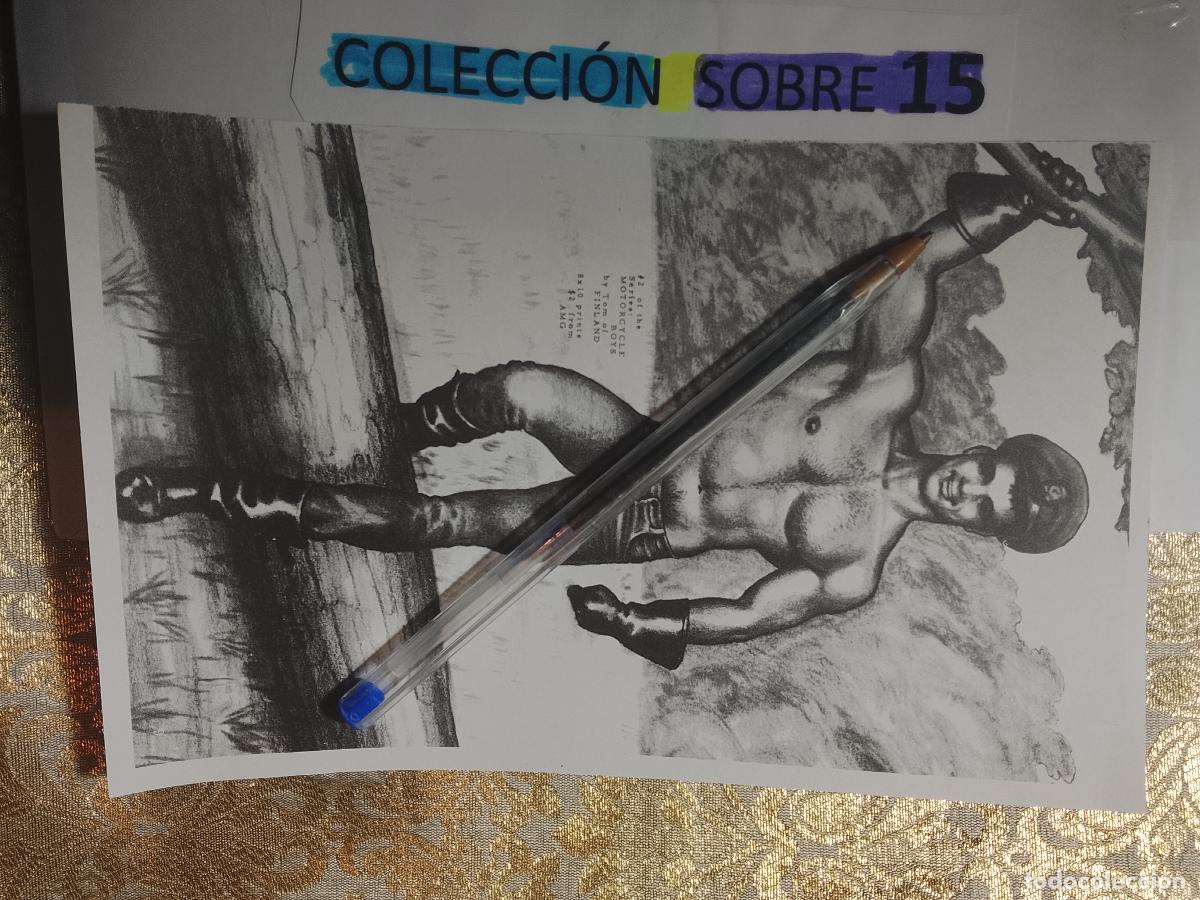 Autres: hoja tematica gay artistica fotografica o comic hombre erotico desnudos culturismo homo sexo EROTICA
