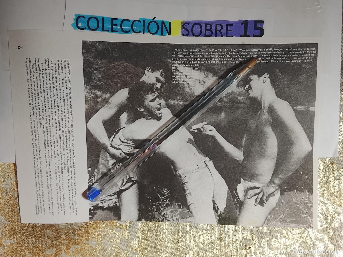 Outros: hoja tematica gay artistica fotografica o comic hombre erotico desnudos culturismo homo sexo EROTICA
