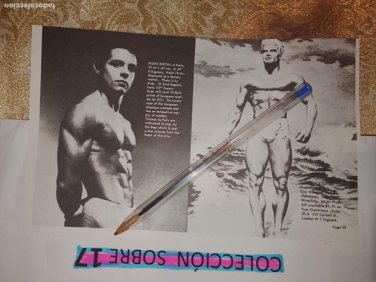 Andere Artikel: hoja tematica gay artistica fotografica o comic hombre erotico desnudos culturismo homo sexo EROTICA