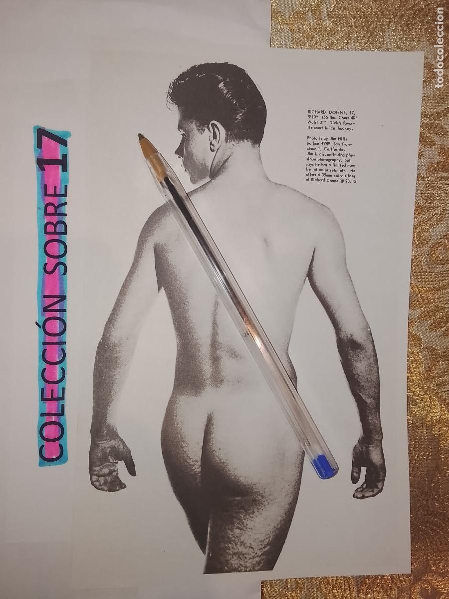 Autres: hoja tematica gay artistica fotografica o comic hombre erotico desnudos culturismo homo sexo EROTICA