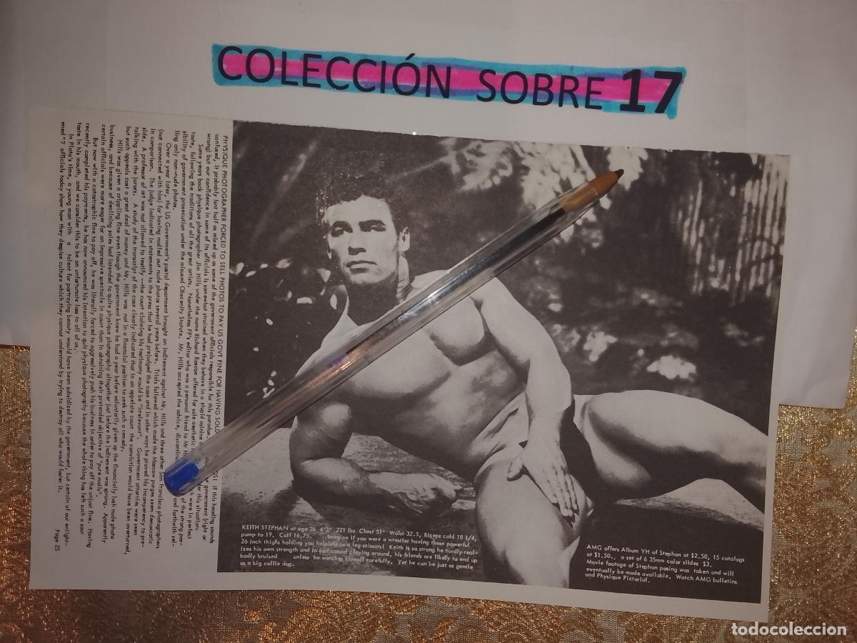 Autres: hoja tematica gay artistica fotografica o comic hombre erotico desnudos culturismo homo sexo EROTICA