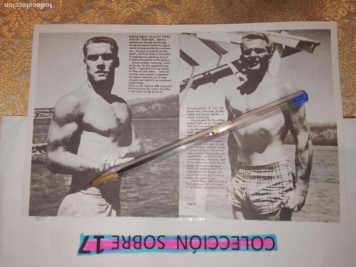 Autres: hoja tematica gay artistica fotografica o comic hombre erotico desnudos culturismo homo sexo EROTICA