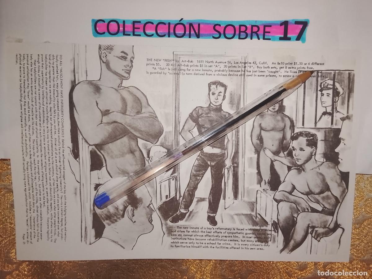 Outros: hoja tematica gay artistica fotografica o comic hombre erotico desnudos culturismo homo sexo EROTICA