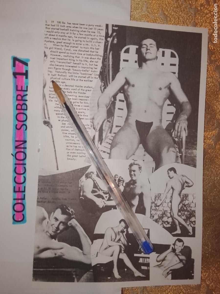 Outros: hoja tematica gay artistica fotografica o comic hombre erotico desnudos culturismo homo sexo EROTICA