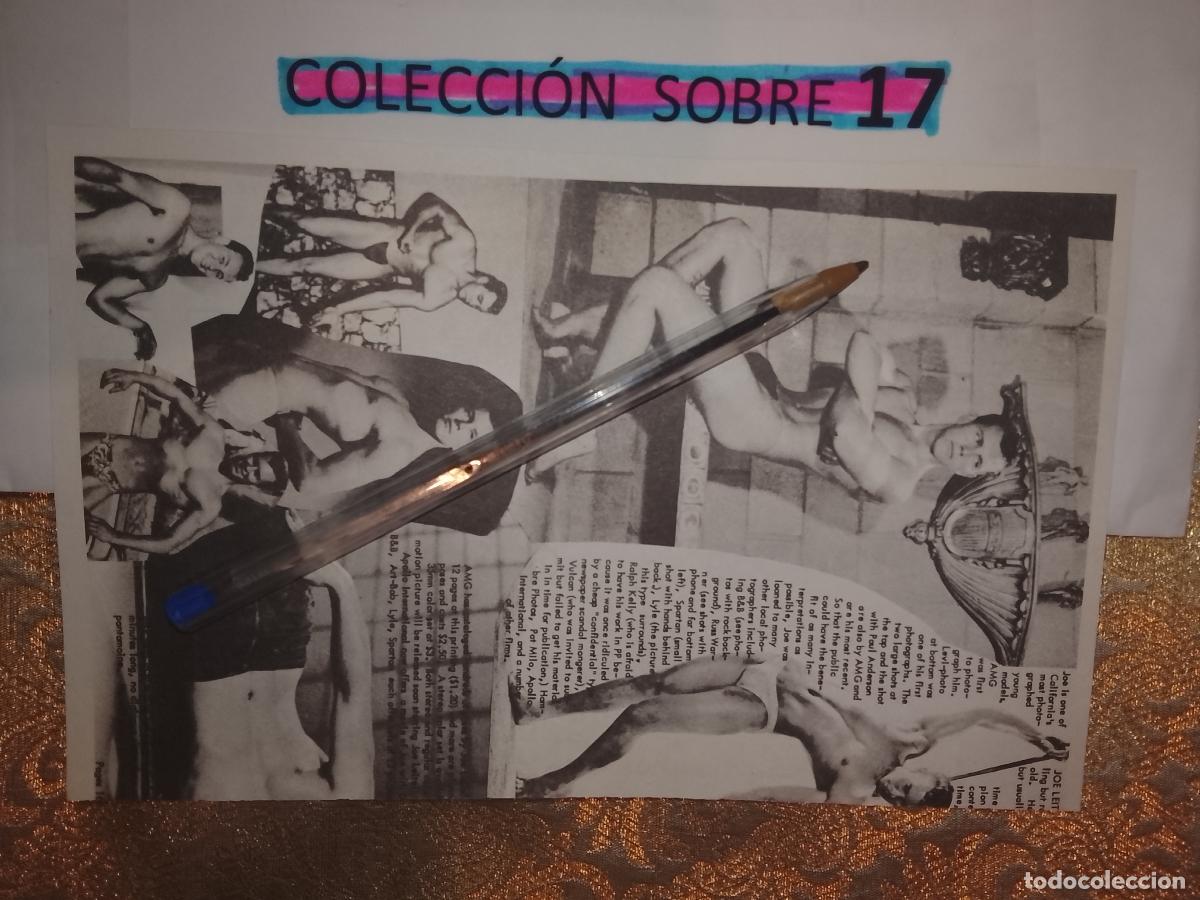 Outros: hoja tematica gay artistica fotografica o comic hombre erotico desnudos culturismo homo sexo EROTICA