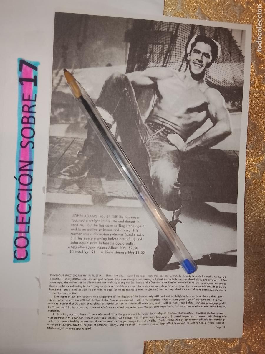 Outros: hoja tematica gay artistica fotografica o comic hombre erotico desnudos culturismo homo sexo EROTICA