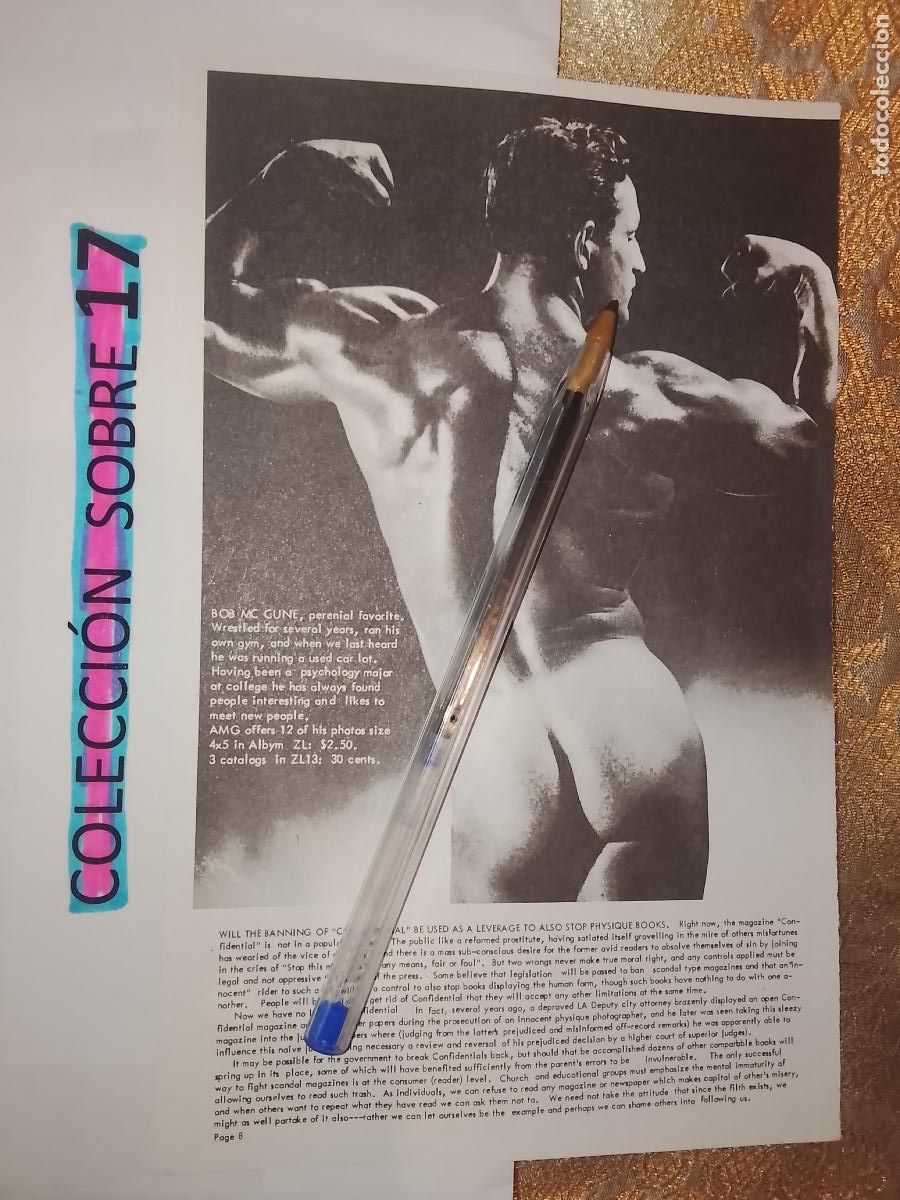 Outros: hoja tematica gay artistica fotografica o comic hombre erotico desnudos culturismo homo sexo EROTICA